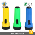 poweful plastic emergency rechargeable led flashlight